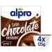 Alpro Soya Dessert Dark Chocolate - Vegan UHT Delights | 4 x 125g - International Shipping Available - Buy Online on GoSupps.com
