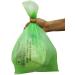 Biosak Compostable Green Bin Liners 41.9 cm 44.45 cm (16.5 in 17.5 in) - 11.3L (3 Gallons) - Extra Thick 0.71 Mils - Biodegradable Certified - Pack of 100 - Buy Online on GoSupps.com