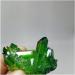 Natural Crystal Rough Small Size Crystal Stone Rare Beautiful Green Flame Aura Quartz Crystal Cluster yuebang - Buy Online on GoSupps.com
