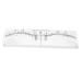 Eyebrow Ruler 50Pcs Eyebrow Shaper Stencil Eyebrow Ruler Sticker Microblading Measure Tool Eyebrow Measure Ruler Eyebrow Shaping Tools Eyebrow Measuring Tool for Make up
