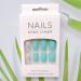 GORS Summer Light Blue Press on Nails - Medium Square 24Pcs/Set - Buy Online on GoSupps.com
