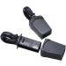Hole Cord Lock Stopper spring buckle Cord Locks 50pcs/pack Zip Clip Buckle Zipper Pulls Cord Rope Ends Lock Black For Paracord/Backpack/Clothing Black - Buy Online on GoSupps.com