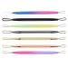 7pcs Double-headed Extrusion Ring Cleaning Tool Removers Acne Remover Double Head