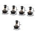 Beavorty 5 sentences beard set men suit hair razor bowl frame men's suits practical razor cup practical beard brush care razor brush soap shaving man set man adjust plastic