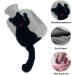 PVC Hot Water Bottle 850ML with Fluffy Cover | Hand Warmer Bag for Pain Relief | Portable & Washable | Black Style-A2 - Buy Online on GoSupps.com