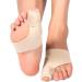 1 pair of toe extensions hallux valgus correction foot care toe toe valgus bandage hallux valgus correction with gel pad protection and toe cap hallux valgus toe spreader for pain relief