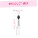 FOMIYES 24 Pcs Silicone Lip Mask Brush Beauty Kit | Lipstick & Lash Applicator Accessories for Cosmetology - Perfect for Girls - Buy Online on GoSupps.com
