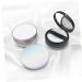 Healeved 2pcs Box Powder Box Empty Loose Powder Case Powder Compact Case Loose Powder Mirror Case Plastic - Buy Online on GoSupps.com