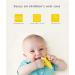 Organic BPA-Free Banana Teether for Baby Teething Relief | Soft Silicone Baby Toothbrush Toy | Soothes Sore Gums | Oral Hygiene for Infants & Toddlers - Buy Online on GoSupps.com