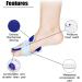 KTROK Bunion Splint Corrector - Adjustable Toe Separator for Pain Relief and Hallux Valgus Correction - Soft Padding for Comfort - Non-Surgical Transverse Arch Support - Buy Online on GoSupps.com