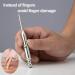 Stainless Steel Acupressure Pen for Trigger Point Massage - Reflexology Pressure Point Massager for Deep Tissue Relaxation (Small) - Buy Online on GoSupps.com