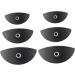 Amosfun 12 Pcs Eye Makeup Eyeshadow Stamp Applicator Eye Shadow Tool Seal Crystal The Lazy 5*2.5cmx2pcs Blackx2pcs - Buy Online on GoSupps.com