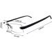 Buy Cokobin Ultra-Light TR90 Frameworkless Reading Glasses +2.0 for Men & Women | Includes Glasses Case - International Shipping - Buy Online on GoSupps.com