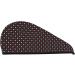 Super Absorbent Red & White Polka Dot Microfiber Hair Towel - Quick Dry Coral Velvet Wrap for Women with Long Curly & Thick Hair - Buy Online on GoSupps.com