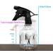 Mister Spray Bottle 250ml - Adjustable Spray Storage Container for Hair, Plants, and Home Cleaning - Buy Online on GoSupps.com