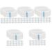 MAGICLULU 100 Rolls Non-woven Fabric Eyelash Tape for Lash Extensions Skin Tape Eyelid Tape Lash Supplies for Lash Techs White Duct Tape Beauty Supplies Paper Cloth Breathable