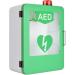 Wall-Mounted AED Defibrillator Storage Cabinet with Key & Alarm | Steel AED Alarm Box for Home & Office Emergency - Buy Online on GoSupps.com