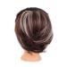 Messy Bun Hair Piece for Women Synthetic Donut Straight Ponytail Hair Messy Hair Bun Scrunchie Chignon With Elastic Hair Bands Pieces For Women Hair Extensions Fake Hair Accessories for Women Girls 6AT88
