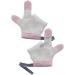 Kisangel 5 Pairs Infant Anti-Scratch Thumb Mesh Mittens - Breathable No Eating Gloves for Baby - 12.5X7CMx5pcs - Buy Online on GoSupps.com