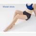 Durable Compression Stockings for Men & Women - 18-21 mmHg Prevent Blood Clots Comfortable & Stylish Black - Buy Online on GoSupps.com