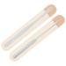 Cabilock Spatule Fond de Teint Inoxydable avec Manche Long pour M lange de Maquillage Professionnel et Usage Domestique Outil pour Fond de Teint Blush Ombre Paupi res et Vernis Ongles