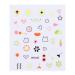 Nails Decorations Sliders Decals Self-adhesive Abstract Cute Cartoon Nail Stickers 3D(DP3335)