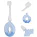 ULTECHNOVO Toothbrush Brush Head - Silica Gel Portable Travel Pack (1 Piece Blue) | Best International Shipping - Buy Online on GoSupps.com