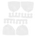 AYNEFY Silicone Bunion Orthosis - Strength Training Thumb Valgus Corrector | Transparent Bunion Relief - Buy Online on GoSupps.com