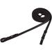 Premium Black Leather Curb Reins for Equestrian Use | International Shipping Available - Buy Online on GoSupps.com