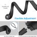 Holaca Flexible Baby Monitor Holder for Nooie 2K Surveillance Camera - Secure & Adjustable | WiFi Compatible (Black) - Buy Online on GoSupps.com