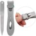 Easy to Use Extended Handle Professional Nail Clipper Nail Clipper Easy to Hold Beauty Salon for Home Manicure Store The Man(Silver Nail Clippers + File twopiece Set) Silver Nail Clippers + File Two-piece Set - Buy Online on GoSupps.com