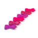 Dog hair clip 6 pieces pink mixed 56-31-13