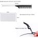 180 Pieces Hair Extension Tape Tabs Pre-cut Double Sided Adhesive Tapes Hair Extensions Beauty Tool for Human Hair Weft Replacement Comes with Comb and Clip - Buy Online on GoSupps.com