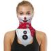 Zzlbzn Christmas Face Masks for Adults - Reusable Santa Claus Bandana | 2-Pack Seamless Holiday Masks with Ear Loops - Buy Online on GoSupps.com