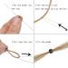 200pcs 3.0mm Black Silicone Nano Rings Hair Extension Beads for Micro Links - Buy Online on GoSupps.com