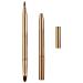 Dual-End Retractable Lip Makeup Brush for Women - Gold | WLLHYF - Buy Online on GoSupps.com