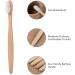 Eco-Friendly Bamboo Toothbrush Set | 5 Degradable Charcoal Brushes - BPA-Free & Environmentally Safe - Buy Online on GoSupps.com