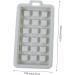 UKCOCO 2 Pcs Silicone Cookie Mold Square Pancake Tray Silicone Baking Waffle Mold Baking Tools Household - Buy Online on GoSupps.com