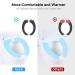 4 Pack Bathroom Toilet Seat Cover Pads - Portable, Washable & Reusable Cushion for Warmer Toilet Seats | FACOYONG - Buy Online on GoSupps.com