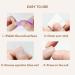 French Tips Press on Toenails - 24Pcs Nude Short Square Acrylic Full Cover White False Toe Nails for Women - Summer Glue on Toenails - Buy Online on GoSupps.com