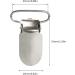 Buy Andux 25 PCS Pacifier Straps Clips - Silver YJK-03 for Bibs & Toys Holder | International Shipping Available - Buy Online on GoSupps.com
