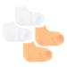 minkissy 4 Pairs Exfoliating Moisturizing Socks Girls Socks Girl Socks Sock for Women Lotion Moisturizing Socks Calcetines para Mujer Dry Cracked Feet Socks Girls Moisturizing Sock Women's