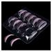 Lash Lift Pads 10 pieces DIY eyelash lifting pads silicone eyelash permanent shaft poles with separate teeth eyelash lifting home pads 5 sizes reusable soft shields make-up beauty tool
