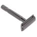 Durable Double Edge Safety Razor - Non-Slip Design for Home Hotel & Travel (Black) - Buy Online on GoSupps.com