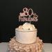 Fabulous Cake Topper Fabulous 80th Birthday Cake Topper Fabulous Birthday Cake Topper Fabulous Cake Decorations Rose Gold Cake Decoration For Women Men Birthday Anniversary Party Wedding - Buy Online on GoSupps.com