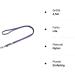 Buy Mystique Rubberized Leash 20mm with Standard Carabiner - 2.5m Purple | Durable & Stylish for Dogs - International Shipping Available - Buy Online on GoSupps.com