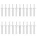 20PCS Infant Gas Colic Reliever  Silicone Disposable Baby Gas Reliever  10.4 x 2.5 x 2.5cm / 4.1 x 1 x 1in  Baby Gas Colic Reliever for Newborns