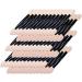 50 Pack Eyeshadow Brushes Double Sided Eyeshadow Brushes - Sponge Tilts - Oval Makeup - Applicator - Makeup Brushes Deft Design - Buy Online on GoSupps.com