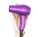 Mini Lightweight Hair Dryer for Pour Painting & RV Compact Travel Blow Dryer for Kids 1000W Ionic Dryer with Concentrator  Cool Shot Button Red