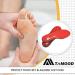 High Arch Support Inserts for Plantar Fasciitis - Orthotic Insoles for Men and Women - Soft Cushion Pad for Foot Pain Relief - Size M 9-9.5 / W 11-11.5 - RED - Buy Online on GoSupps.com